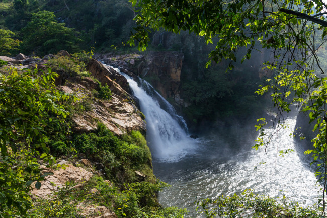 Обои картинки фото природа, водопады, простор