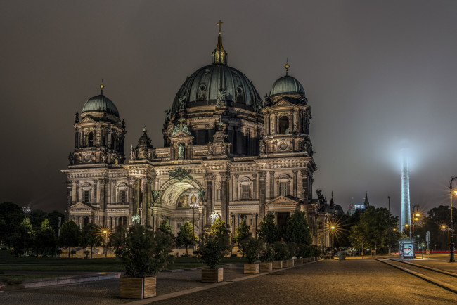 Обои картинки фото berliner dom, города, берлин , германия, собор