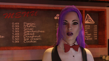 обоя 3д графика, портрет , portraits, фон, взгляд, девушка