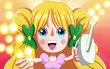 Картинка аниме one+piece девушка фон взгляд