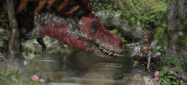 Обои картинки фото 3д графика, фантазия , fantasy, фон, взгляд, девушка