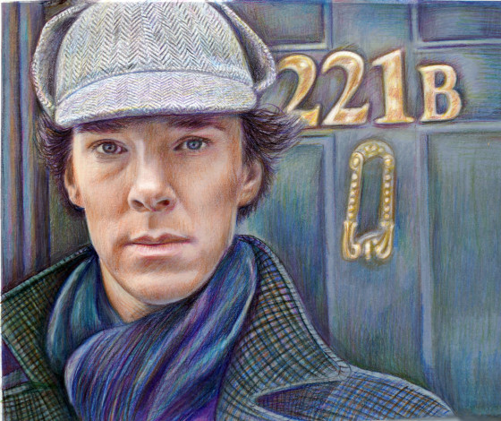 Обои картинки фото рисованное, кино, sherlock, bbc