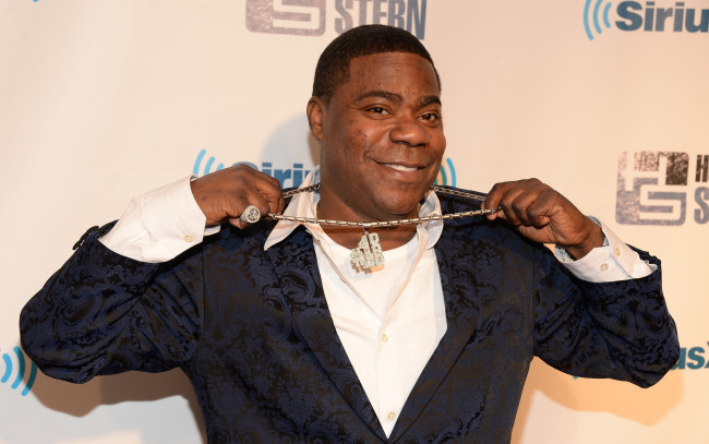 Обои картинки фото мужчины, tracy morgan, цепь, кольцо, пиджак, актер, tracy, morgan