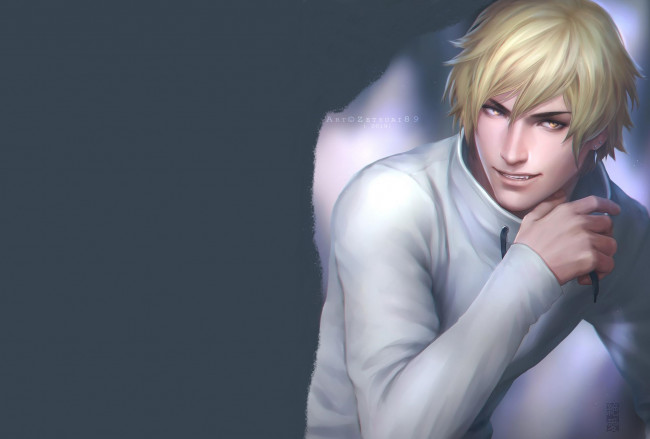 Обои картинки фото аниме, unknown,  другое , парень