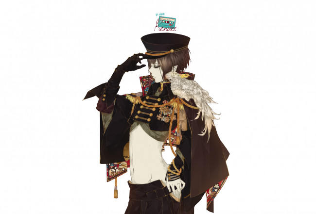 Обои картинки фото аниме, unknown,  другое , парень