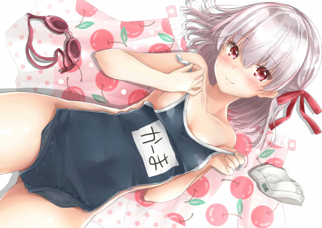 Обои картинки фото аниме, fate, stay night,  grand order,  apocrypha, фон, взгляд, девушка