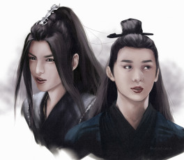 Картинка рисованное кино +мультфильмы ван хао сюань сюэ ян сун лань