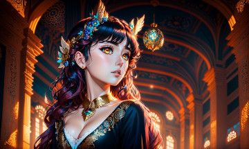 Картинка аниме город +улицы +интерьер +здания нейросети графика нейроарт ai art нейронные сети рисунки нейро искусство