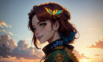 Картинка аниме unknown +другое+ нейросети графика нейроарт ai art нейронные сети рисунки нейро искусство