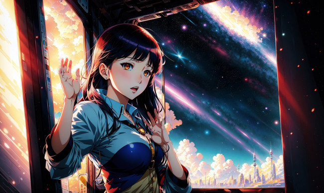 Обои картинки фото аниме, магия,  колдовство,  halloween, нейросети, графика, нейроарт, ai, art, нейронные, сети, рисунки, нейро, искусство