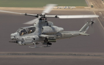 Картинка авиация вертолёты bell ah 1z viper кобра американский ударный вертолет серый боевой ввс сша