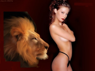 Картинка -Unsort+Креатив leo babe девушки unsort креатив лев nina+brosh