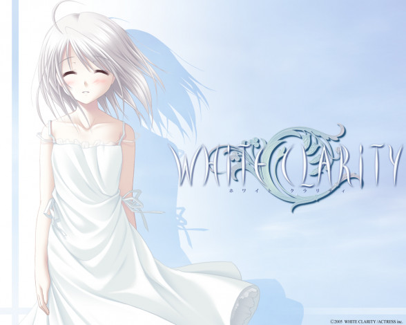 Обои картинки фото аниме, white, clarity