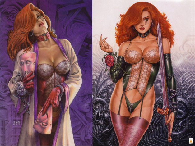 Обои картинки фото фэнтези, девушки