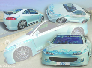 Картинка 406 coupe by sparco автомобили peugeot