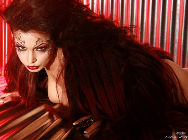 Обои картинки фото Aria Giovanni, девушки