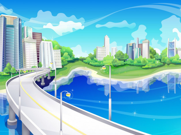 Обои картинки фото векторная, графика