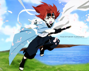 Картинка аниме peace maker kurogane