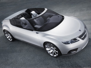 Картинка saab air biohybrid concept 2008 автомобили