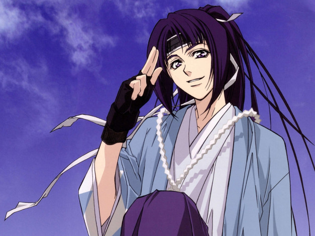 Обои картинки фото аниме, peace, maker, kurogane