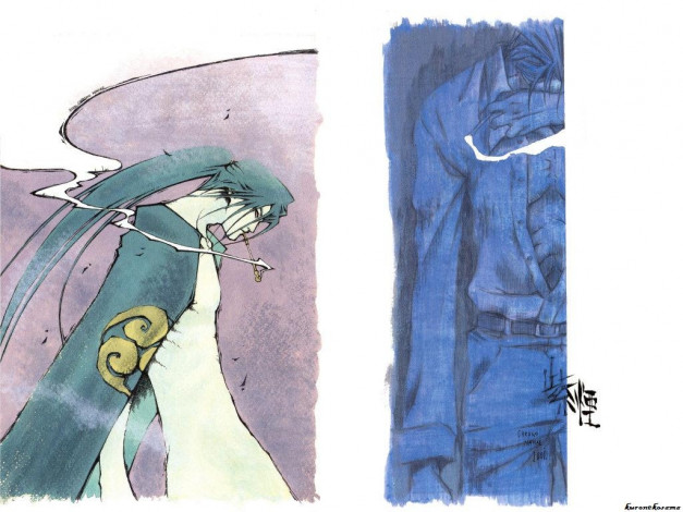 Обои картинки фото аниме, peace, maker, kurogane