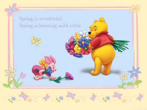 Обои картинки фото мультфильмы, winnie, the, pooh