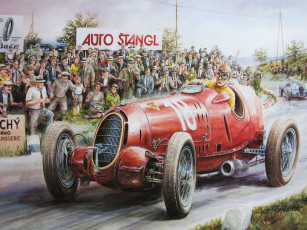 Картинка рисованные авто мото