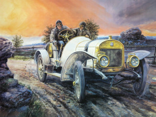 Картинка рисованные авто мото