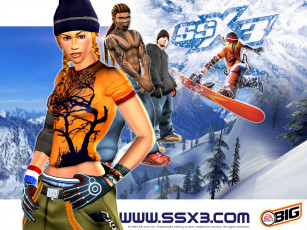 обоя ssx, видео, игры