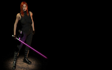 Картинка lady jedi 3д графика fantasy фантазия