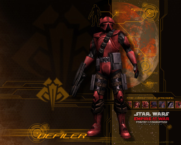 Обои картинки фото star, wars, empire, at, war, forces, of, corruption, видео, игры