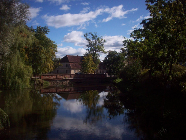 Обои картинки фото кулдига, латвия, города, мосты