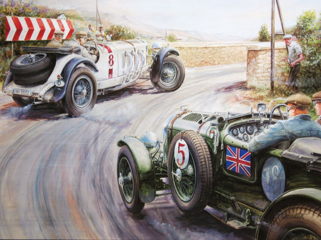 Обои картинки фото рисованные, авто, мото