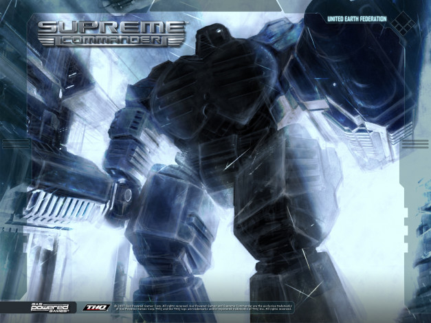Обои картинки фото supreme, commander, видео, игры