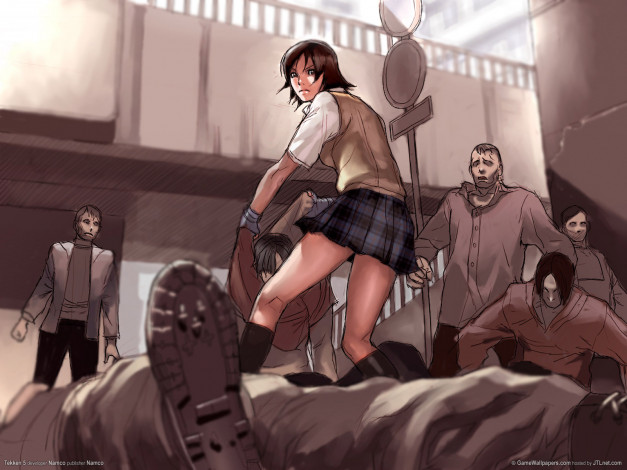 Обои картинки фото видео, игры, tekken