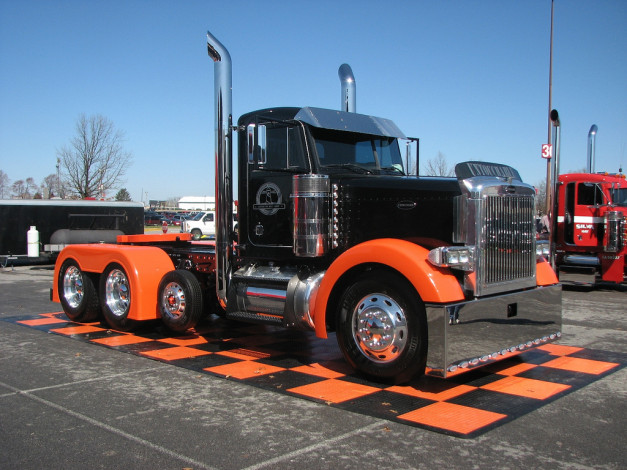 Обои картинки фото автомобили, peterbilt