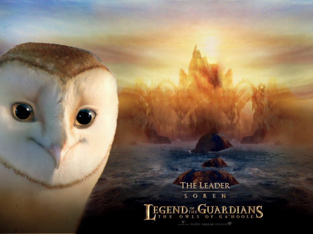 Обои картинки фото legend, of, the, guardians, owls, ga’hoole, мультфильмы