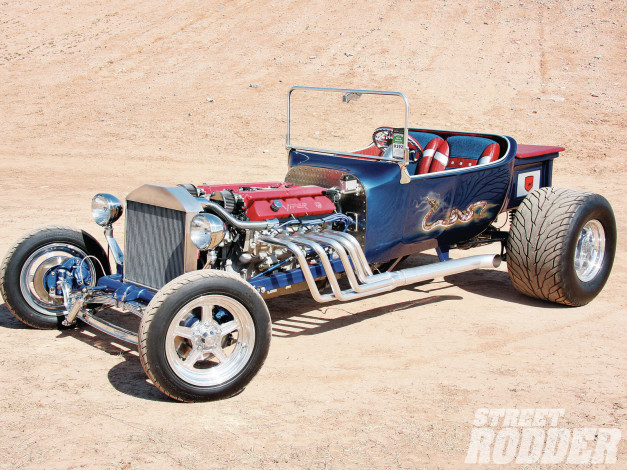 Обои картинки фото 1923, ford, bucket, автомобили, custom, classic, car