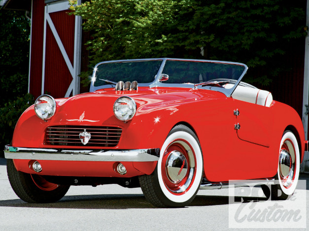 Обои картинки фото 1949, crosley, автомобили, классика