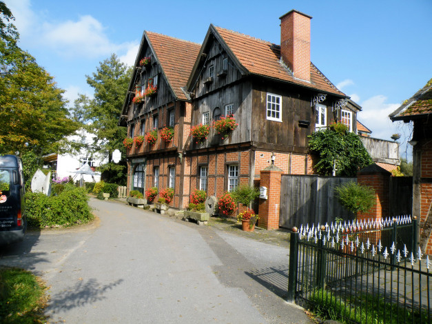 Обои картинки фото германия, мюнстер, города, здания, дома