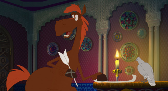 Обои картинки фото три, богатыря, шамаханская, царица, мультфильмы, сказка