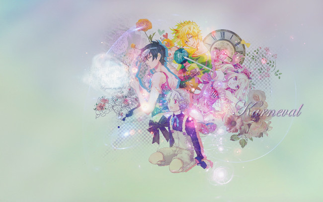 Обои картинки фото аниме, karneval