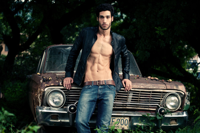 Обои картинки фото мужчины, unsort, авто