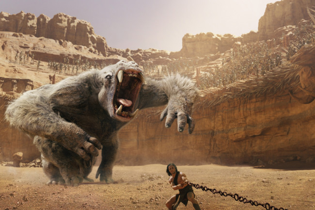 Обои картинки фото john, carter, кино, фильмы, чудовище, арена, фантастика