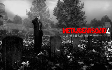 Картинка metal gear solid guns of the patriots видео игры цветы