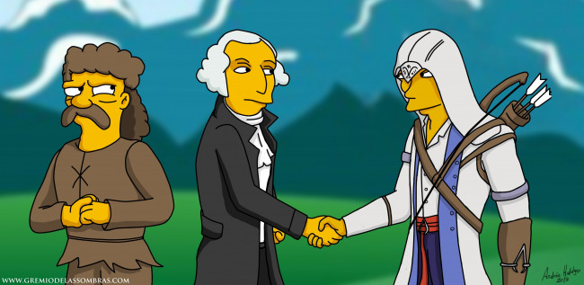 Обои картинки фото мультфильмы, the, simpsons, персонажи