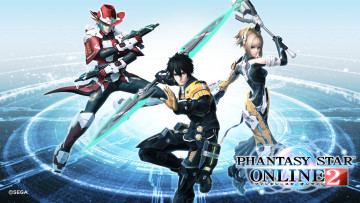 Картинка видео+игры phantasy+star+online +blue+burst 3д phantasy star online оружие девушка парни