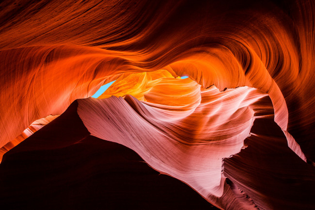 Обои картинки фото природа, горы, аризона, каньон, антилопы, скалы