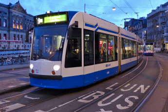 Картинка техника трамваи трамвай рельсы транспорт