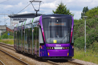 Картинка техника трамваи трамвай рельсы транспорт